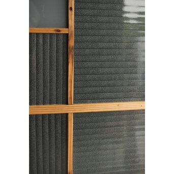 幾何学模様デザインガラス戸 2枚1組　GD0111Y 