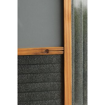 幾何学模様デザインガラス戸 2枚1組　GD0111Y 