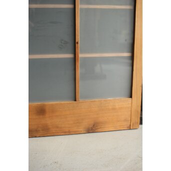 幾何学模様デザインガラス戸 2枚1組　GD0111Y 