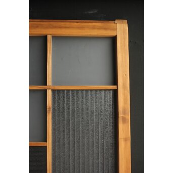 幾何学模様デザインガラス戸 2枚1組　GD0111Y 