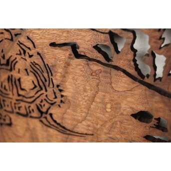 欅一枚板 透かし欄間　R0213 