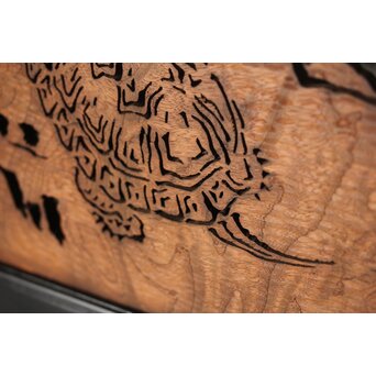 欅一枚板 透かし欄間　R0213 