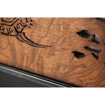 欅一枚板 透かし欄間　R0213 