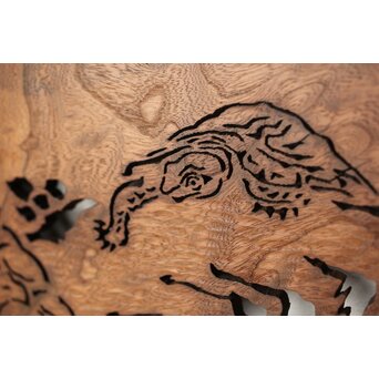 欅一枚板 透かし欄間　R0213 