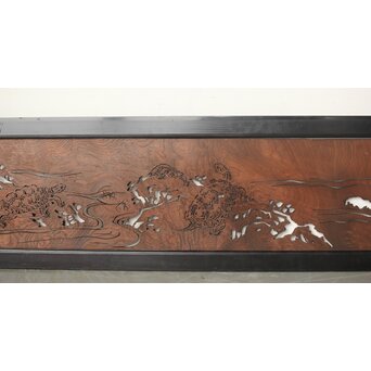 欅一枚板 透かし欄間　R0213 