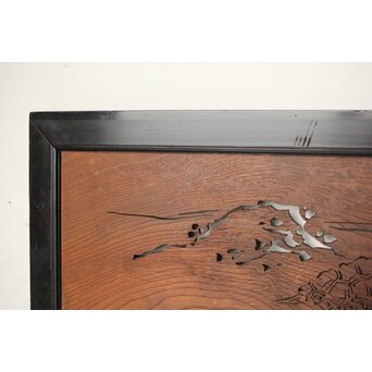 欅一枚板 透かし欄間　R0213 