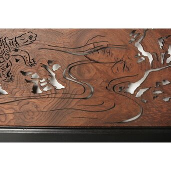 欅一枚板 透かし欄間　R0213 