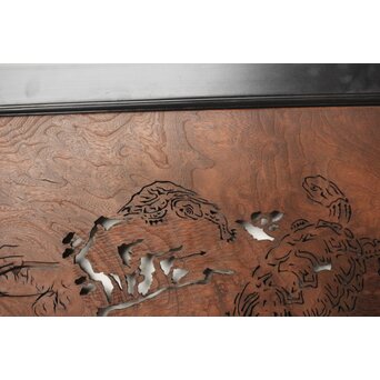 欅一枚板 透かし欄間　R0213 