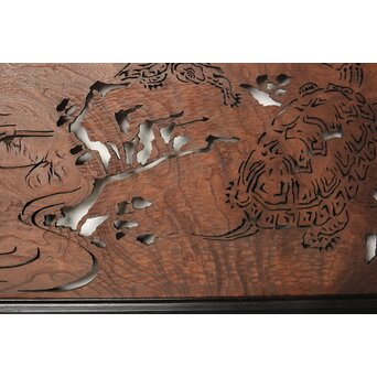 欅一枚板 透かし欄間　R0213 