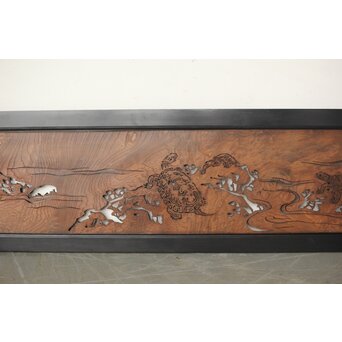 欅一枚板 透かし欄間　R0213 