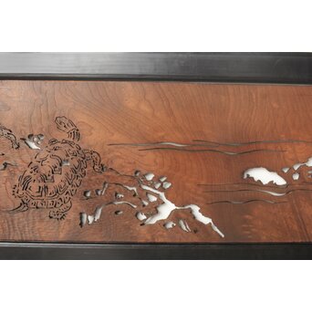 欅一枚板 透かし欄間　R0213 