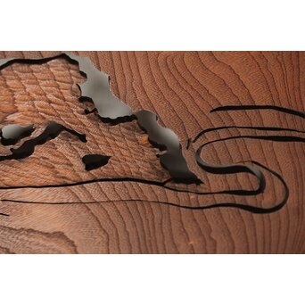 欅一枚板 透かし欄間　R0213 