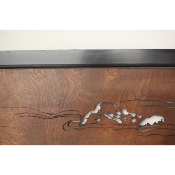 欅一枚板 透かし欄間　R0213 