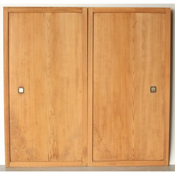 杉一枚板戸 4枚1組　B1018 ABの表