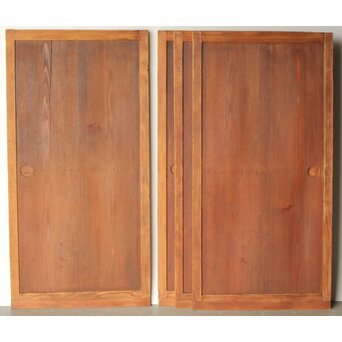 うずくりの板戸 4枚1組　B1019