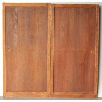 うずくりの板戸 4枚1組　B1019 ABの表