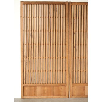 白木太格子戸 4枚1組　L1059 