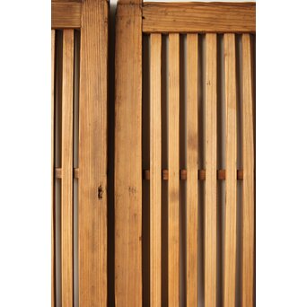 白木太格子戸 4枚1組　L1059 