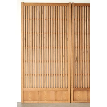 白木太格子戸 4枚1組　L1059 