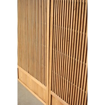 白木太格子戸 4枚1組　L1059 