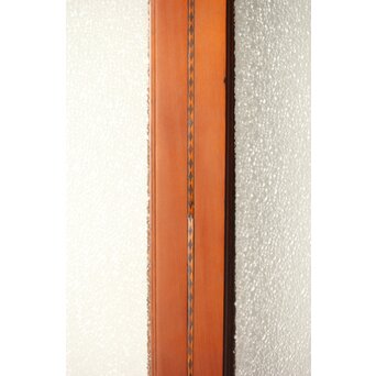 アンバーダイア色ガラス レトロ建具 2枚1組　GD0112Y 