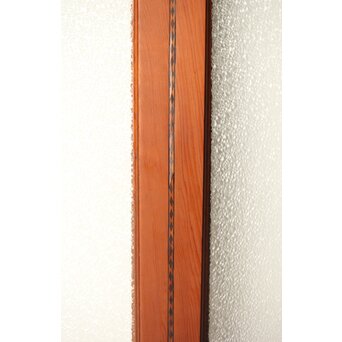 アンバーダイア色ガラス レトロ建具 2枚1組　GD0112Y 