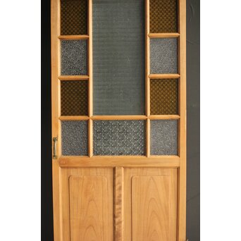 黄色ガラスのドア　GD0113 