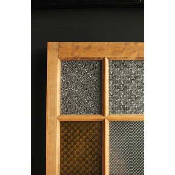 黄色ガラスのドア　GD0113 