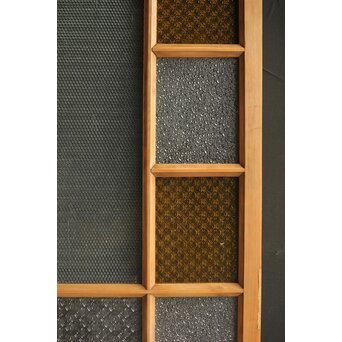 黄色ガラスのドア　GD0113 