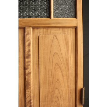 黄色ガラスのドア　GD0113 