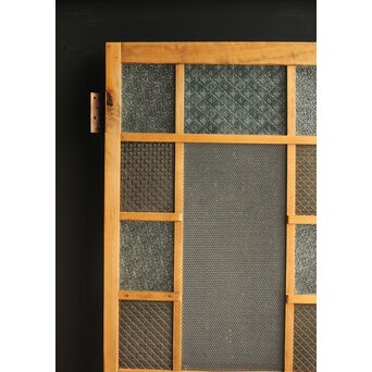 黄色ガラスのドア　GD0113 