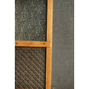 黄色ガラスのドア　GD0113 