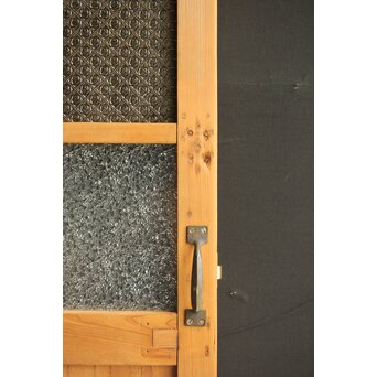 黄色ガラスのドア　GD0113 