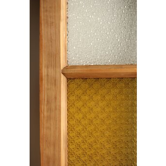 黄色ガラスのドア　GD0113 