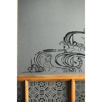 腐食ガラスの建具　GD0114 