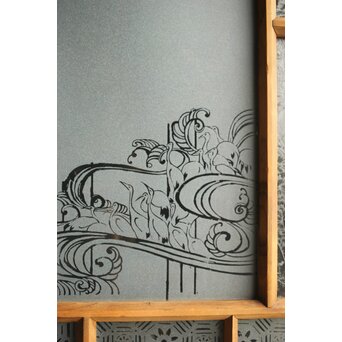 腐食ガラスの建具　GD0114 