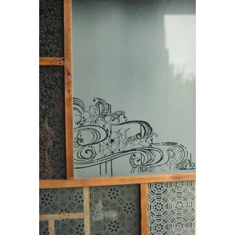 腐食ガラスの建具　GD0114 