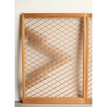 組子中型書院 2枚1組　R0216 