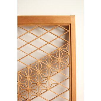 組子中型書院 2枚1組　R0216 