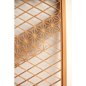 組子中型書院 2枚1組　R0216 