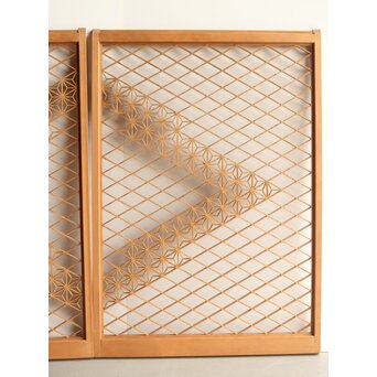 組子中型書院 2枚1組　R0216 