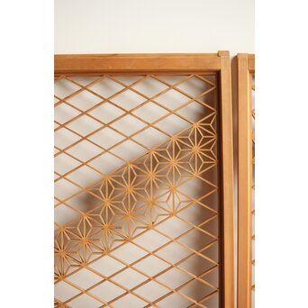 組子中型書院 2枚1組　R0216 