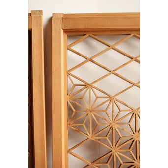 組子中型書院 2枚1組　R0216 