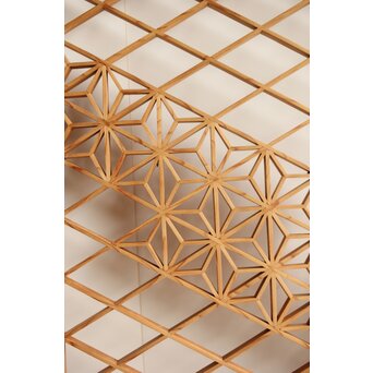 組子中型書院 2枚1組　R0216 