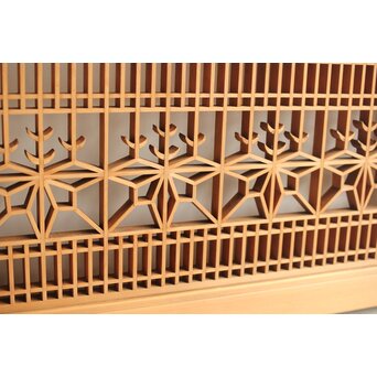 桐紋 小型欄間　R0218 