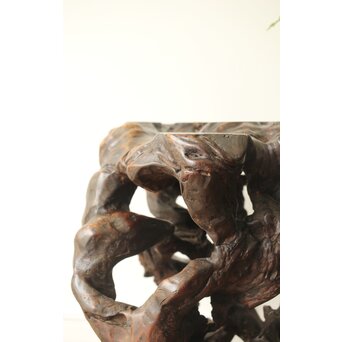 変木 自然木 根木 盆栽卓　X361 