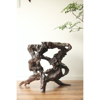 変木 自然木 根木 盆栽卓　X361 