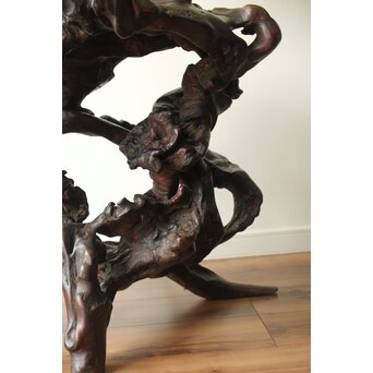 変木 自然木 根木 盆栽卓　X361 