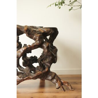 変木 自然木 根木 盆栽卓　X361 