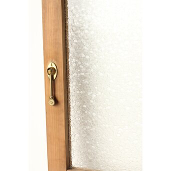 プレスと緑色ガラスの建具 2枚1組　GD0115Y 